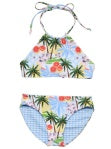Load image into Gallery viewer, Snapper Rock- CIAO PARADISO REVERSIBLE HALTER BIKINI (8-16)