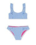 Load image into Gallery viewer, Feather 4 Arrow- Happy Daze Bikini: Marina Blue (2T-6)