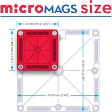 Load image into Gallery viewer, Magna Tiles- Micromags 26-Piece Travel Set