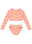 Load image into Gallery viewer, Snapper Rock- CALI PALMS RECYCLED CROP LS RASH SET (4-12)