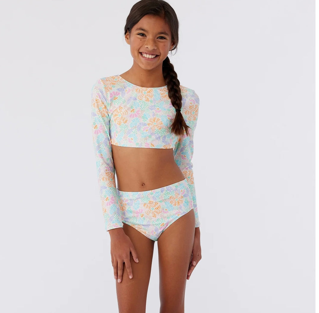 O’Neill Girls Piper Floral Swimsuit