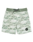 Load image into Gallery viewer, Feather 4 Arrow - Classic Boardshort: Fresh Catch- Sage (2T-12)
