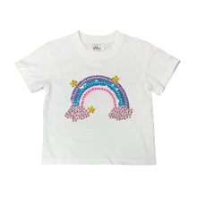 Load image into Gallery viewer, Lola and the Boys- Pastel Rainbow Gems T-shirt (2T-8)