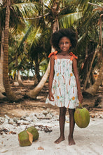 Load image into Gallery viewer, Pepita &amp; Me-WAFFLE DRESS - PALMERAS ARENA (6-14)