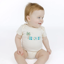 Load image into Gallery viewer, Emerson and Friends: Beach Bum Cotton Baby Onesie (3m-24m)