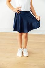 Load image into Gallery viewer, Mila &amp; Rose- Twirl Skort: Navy (6m-8)