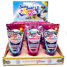 Load image into Gallery viewer, Sunshine &amp; Glitter - Sea Star Sparkle Sunblock