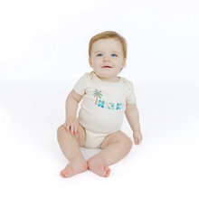 Load image into Gallery viewer, Emerson and Friends: Beach Bum Cotton Baby Onesie (3m-24m)