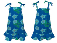 Load image into Gallery viewer, Pepita &amp; Me- ELISA DRESS - HIBISCUS AZUL (2-14)
