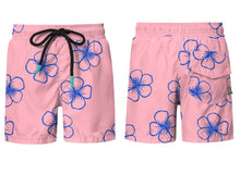 Load image into Gallery viewer, Pepita &amp; Me- SWIMSHORTS - SEA FLOWER ROSADO (6m-18m)