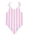 Load image into Gallery viewer, Feather 4 Arrow- Skye Reversible One-piece:  Sandy Shores (2t-12)