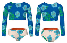 Load image into Gallery viewer, Pepita &amp; Me- SUN BIKINI - HIBISCUS AZUL (6m-24m)