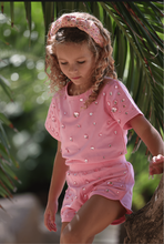 Load image into Gallery viewer, Lola and the Boys- Pinky Gems Short Set (2-8)