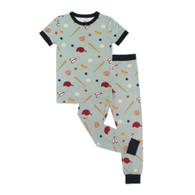 Load image into Gallery viewer, Emerson and Friends- Play Ball Baseball Bamboo Kids Pajamas (2T-9)