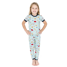 Load image into Gallery viewer, Emerson and Friends- Play Ball Baseball Bamboo Kids Pajamas (2T-9)