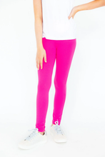 Load image into Gallery viewer, Mila &amp; Rose- Leggings: Hot Pink (6m-8)