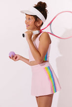 Load image into Gallery viewer, Lola and the Boys- Pink Rainbow Sherbet Sequin Tennis Set (2-8)