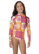 Load image into Gallery viewer, Maaji- PATCH PLAY MOOREA GIRLS LS SWIMSUIT (4-16)