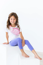 Load image into Gallery viewer, Mila &amp; Rose- Leggings: Periwinkle (6m-8)