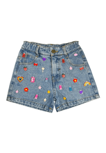 Load image into Gallery viewer, Lola and the Boys- Cutie Charms Denim Short (Cutie-Charms-Denim-Short) (2-8)