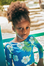 Load image into Gallery viewer, Pepita &amp; Me- SUN BIKINI: HIBISCUS AZUL (2-14)