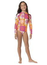 Load image into Gallery viewer, Maaji- PATCH PLAY MOOREA GIRLS LS SWIMSUIT (4-16)