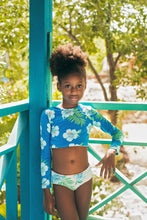 Load image into Gallery viewer, Pepita &amp; Me- SUN BIKINI - HIBISCUS AZUL (6m-24m)