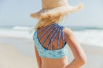 Load image into Gallery viewer, Feather 4 Arrow - Summer Sun Reversible Bikini: Aqua Crystal (2T-10)