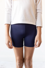 Load image into Gallery viewer, Mila &amp; Rose- Twirl Shorts: Navy (12m-8)