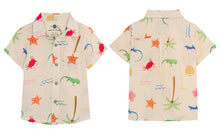 Load image into Gallery viewer, Pepita &amp; Me- GUAYABERA - I LOVE SAI ARENA (6m-18m)