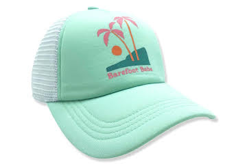 Barefoot Babe Youth Trucker Hat