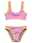 Load image into Gallery viewer, Snapper Rock- VACAY POP RECYCLED CROP BIKINI: Lilac (6-14)