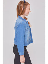 Load image into Gallery viewer, Oversized Jean Jacket
