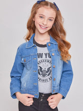 Load image into Gallery viewer, Oversized Jean Jacket
