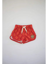 Load image into Gallery viewer, Of One Sea- Boardie Watershorts in Red Breadfruit Bandana (0m-12)