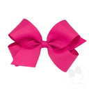 Load image into Gallery viewer, Wee Ones- Medium Classic Grosgrain Hair Bow (Plain Wrap)