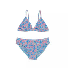 Load image into Gallery viewer, Raisins- Miku Swim Bikini Set: Cloud Gazing Reversible: Slate (7-14)