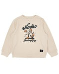 Feather 4 Arrow- Nacho Hacci Pullover- Stone (2Y-9Y)