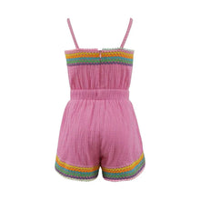 Load image into Gallery viewer, Lola and the Boys - Rainbow Summer Romper (2-8)