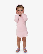 Load image into Gallery viewer, Bloq UV- Hoodie Dress UPF 50 (Tickle Me Pink, 2T-14)