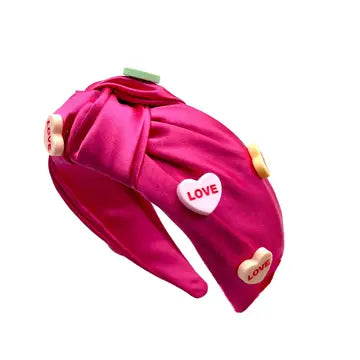 Valentine Headband Hearts