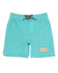 Load image into Gallery viewer, Feather 4 Arrow- Scallop Boardshort: Ocean Blue (2T-10)
