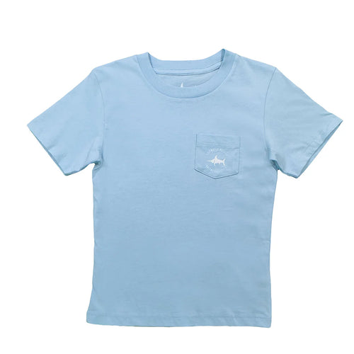 Saltwater Boys- Graphic Tee (Light Blue, 2-8)