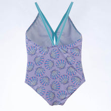 Load image into Gallery viewer, Shebop- One Piece Swimsuit (Purple Shell, XS-L)