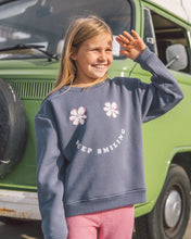 Load image into Gallery viewer, Feather 4 Arrow- Smile Oversized Sweatshirt (2Y-11Y)