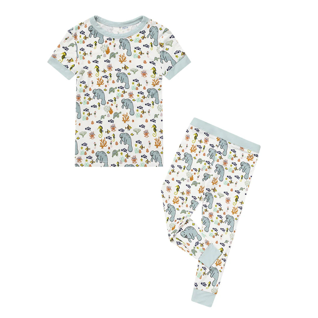 Emerson and Friends- Two-Piece Manatee Pajamas (2T-7)