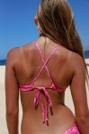 Load image into Gallery viewer, Feather 4 Arrow- Sunshine Days Bikini: Pink Sunset (4T-14)