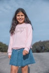 Load image into Gallery viewer, Feather 4 Arrow- Tessa Denim Skirt- (2Y-13Y)