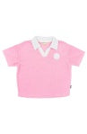 Feather 4 Arrow - Shell Yeah Polo Top- Fairy Tale Pink(2Y-14Y)