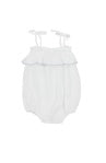 Feather 4 Arrow- Bonita Romper (White, 3m-24m)